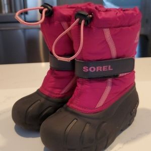Pink Sorel Boots